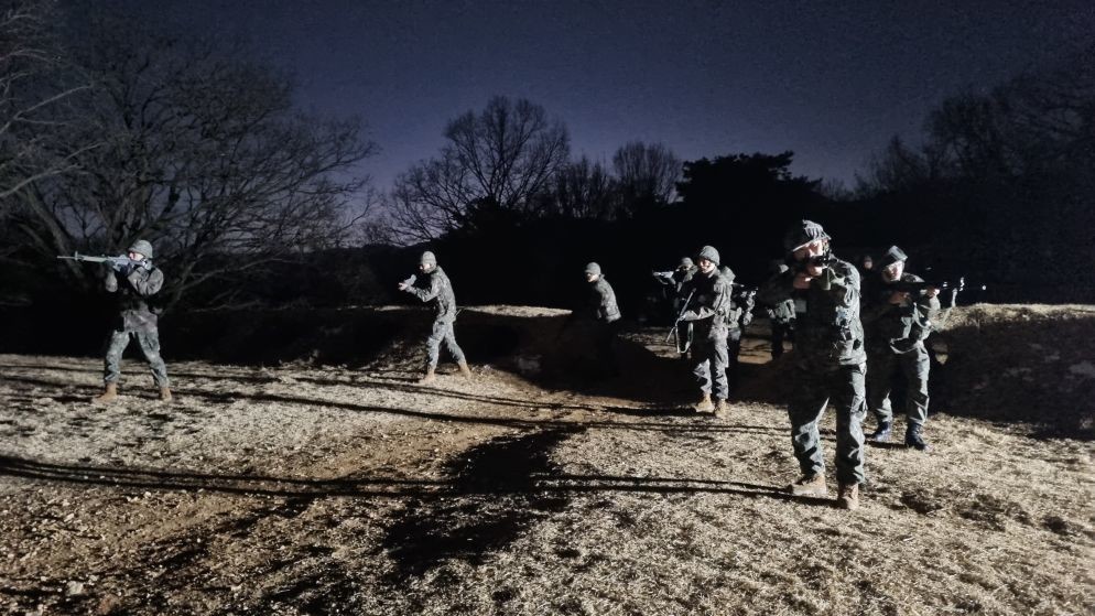 체험식 동원훈련 간 훈련에 참가한 32사단 장병들 / 32사단 공보담당관