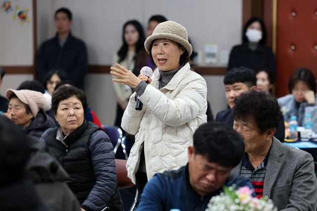 광산구는 지난 5일 하남동에서 주민과의 대화를 진행했다.