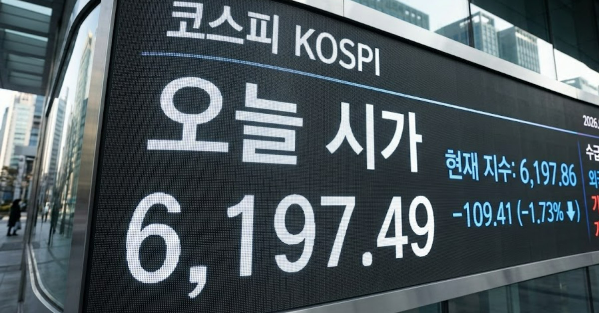 26년 2월 27일 시가. 기사 이해를 돕기 위해 AI로 제작한 이미지.