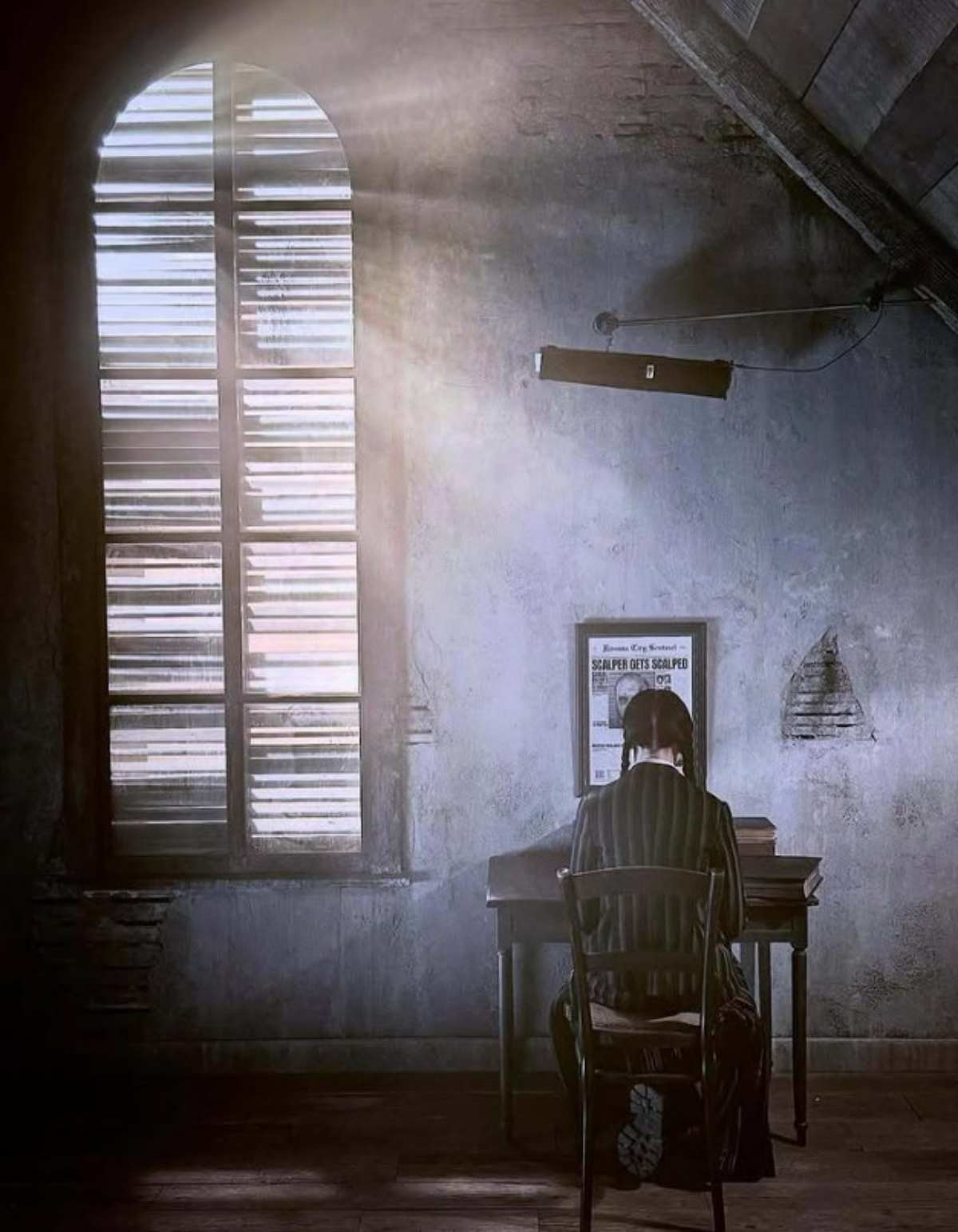 '웬즈데이' 시리즈 자료 이미지. / 웬즈데이 공식 인스타그램