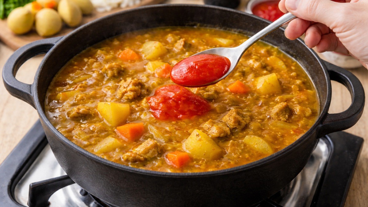 맛있는 카레 / 기사 내용을 바탕으로 제작한 AI 이미지