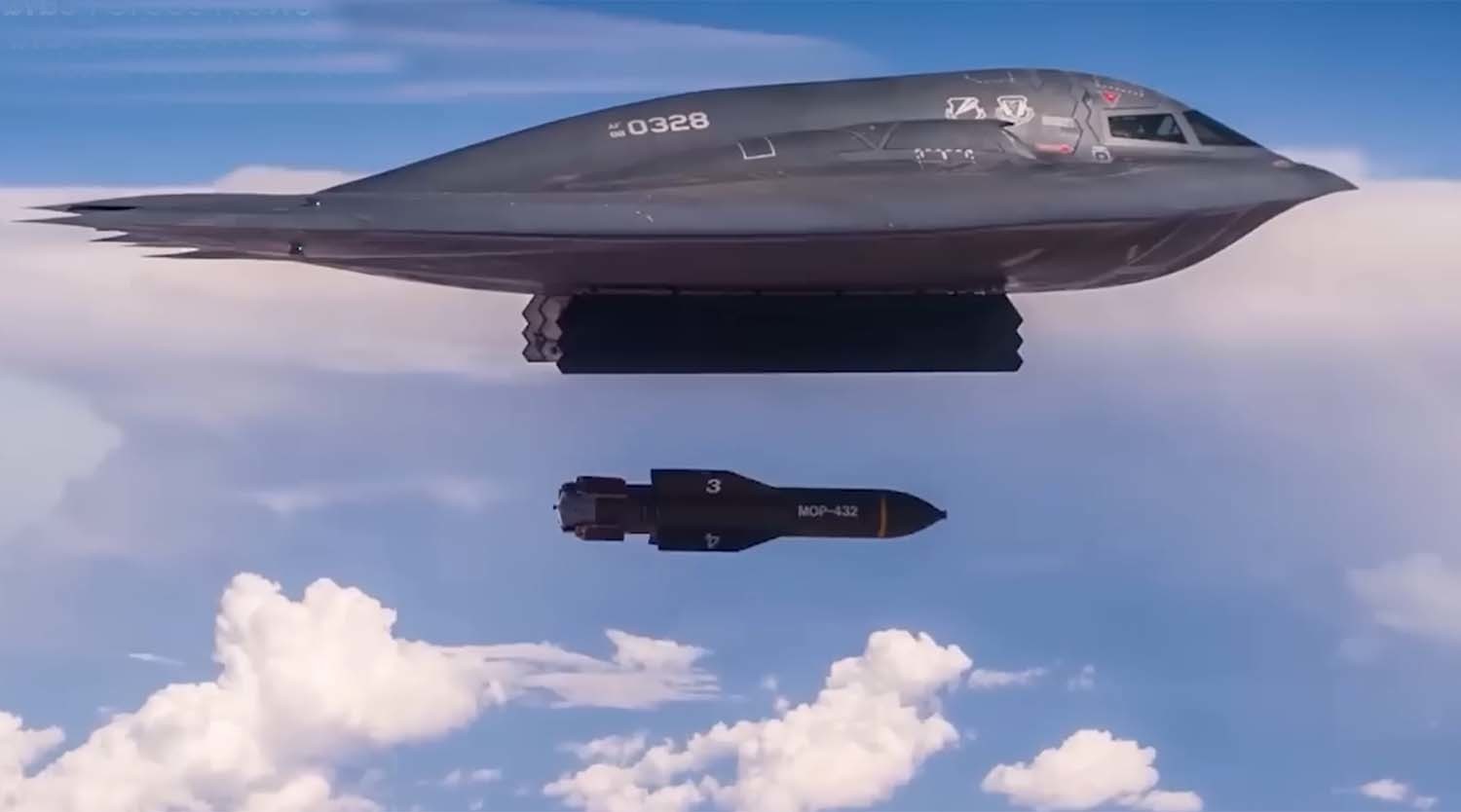 GBU-57 MOP / 'BFBS Forces News' 유튜브