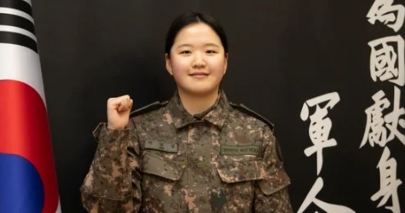 안성심 육군3사관학교 생도 / 육군 제공