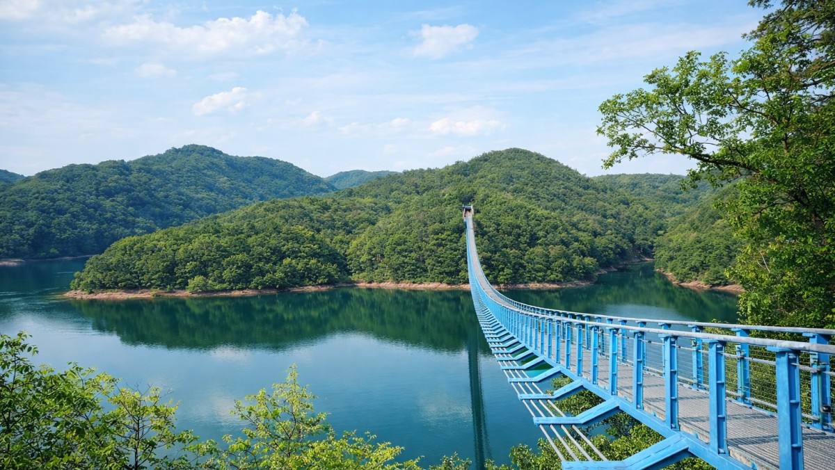 충북 진천 초평호. / 진천군 공식 블로그