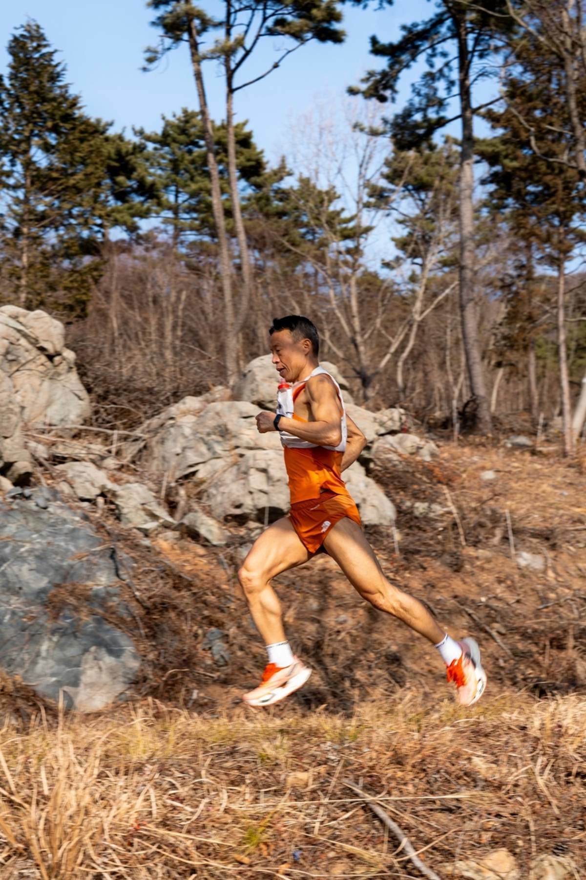 '서밋 벡티브 프로 3' 착용한 노스페이스 애슬리트팀 심재덕 선수 / 영원아웃도어 제공