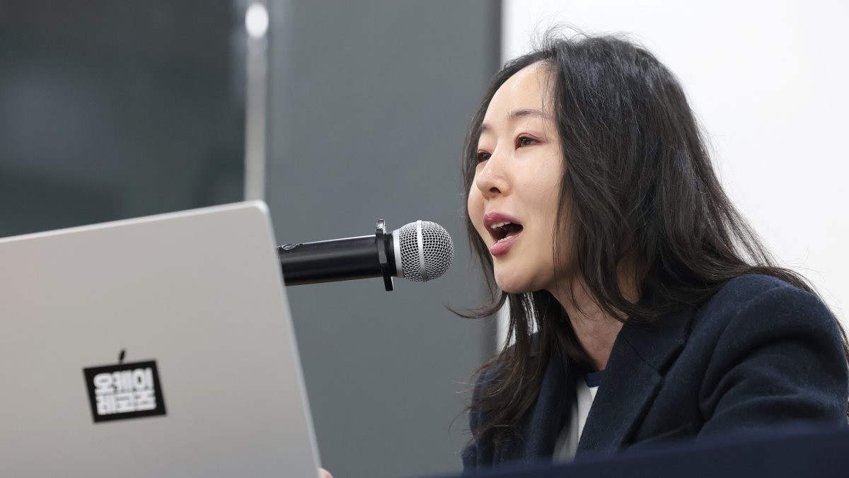 민희진 오케이 레코즈 대표(전 어도어 대표). / 뉴스1