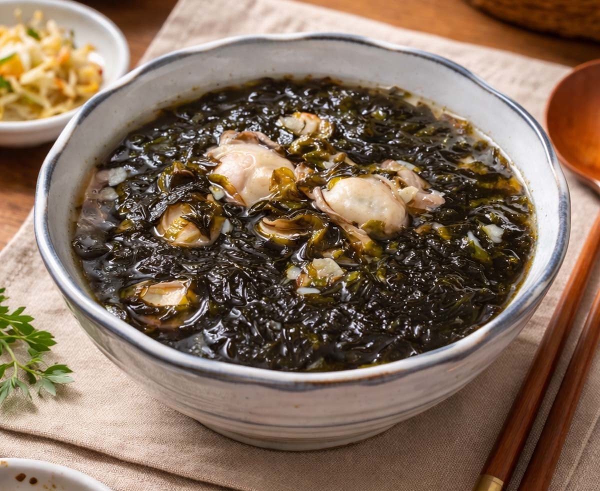 물김국. AI 툴로 만든 사진.