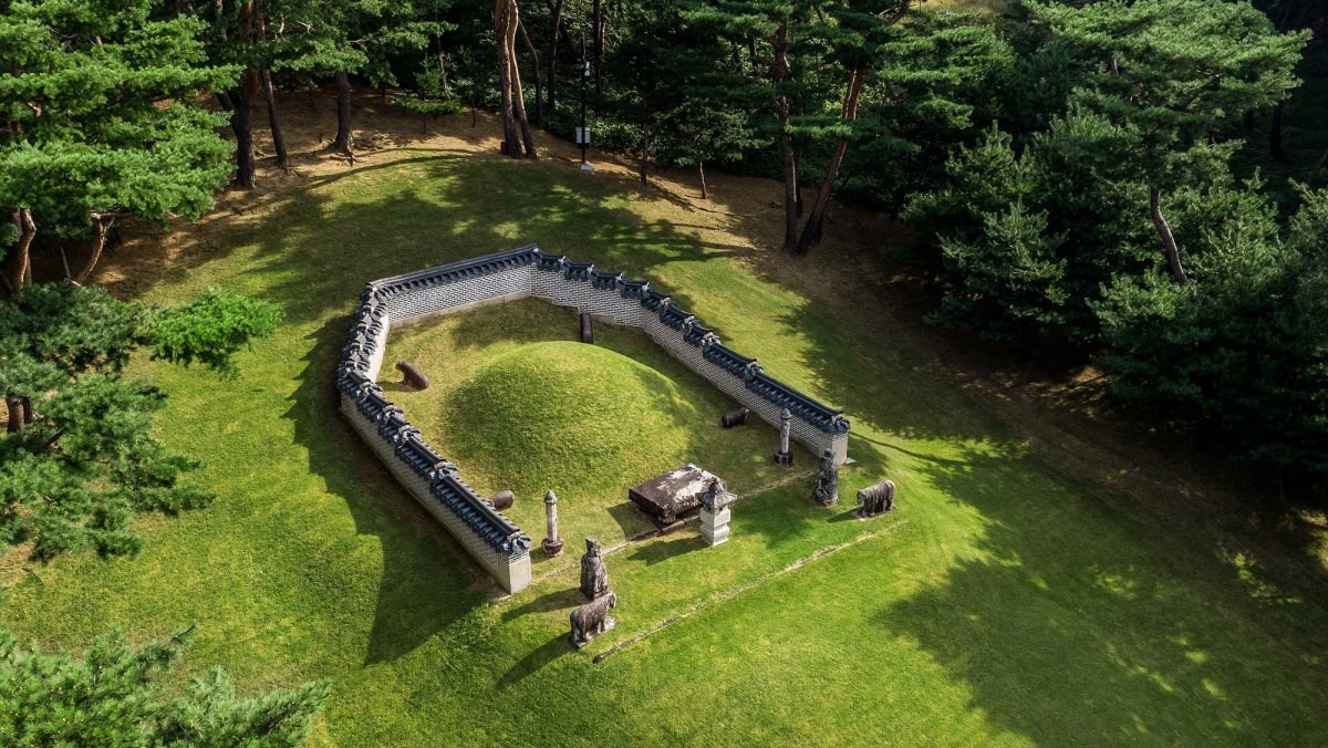 사릉 능침 전경 / 궁능유적본부 제공