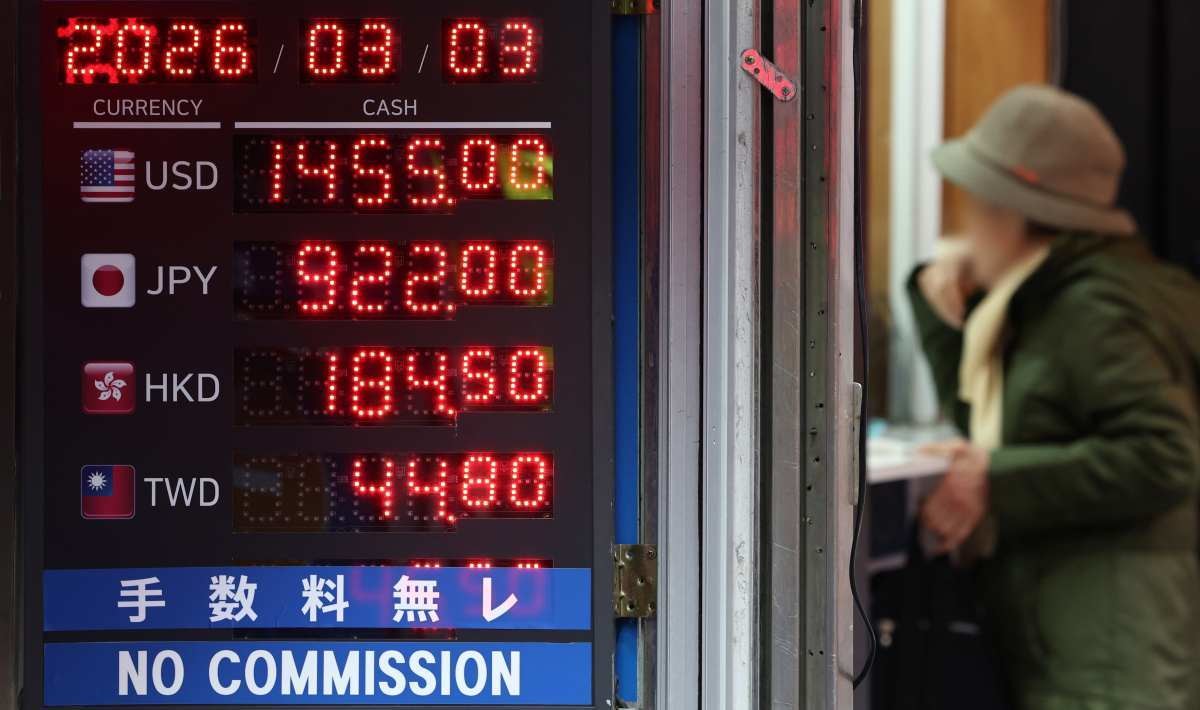 이란 전쟁에 환율 비상. 자료사진.  / 뉴스1