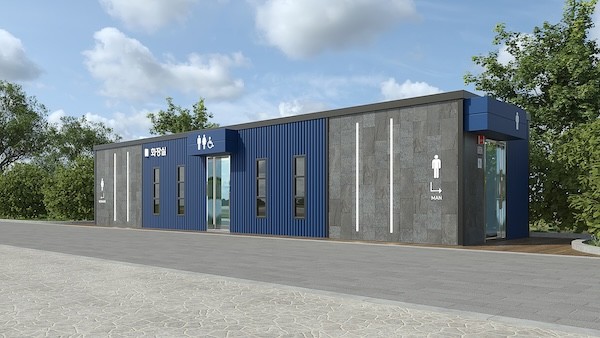 정읍천 공중화장실 디자인 시안 / 정읍시