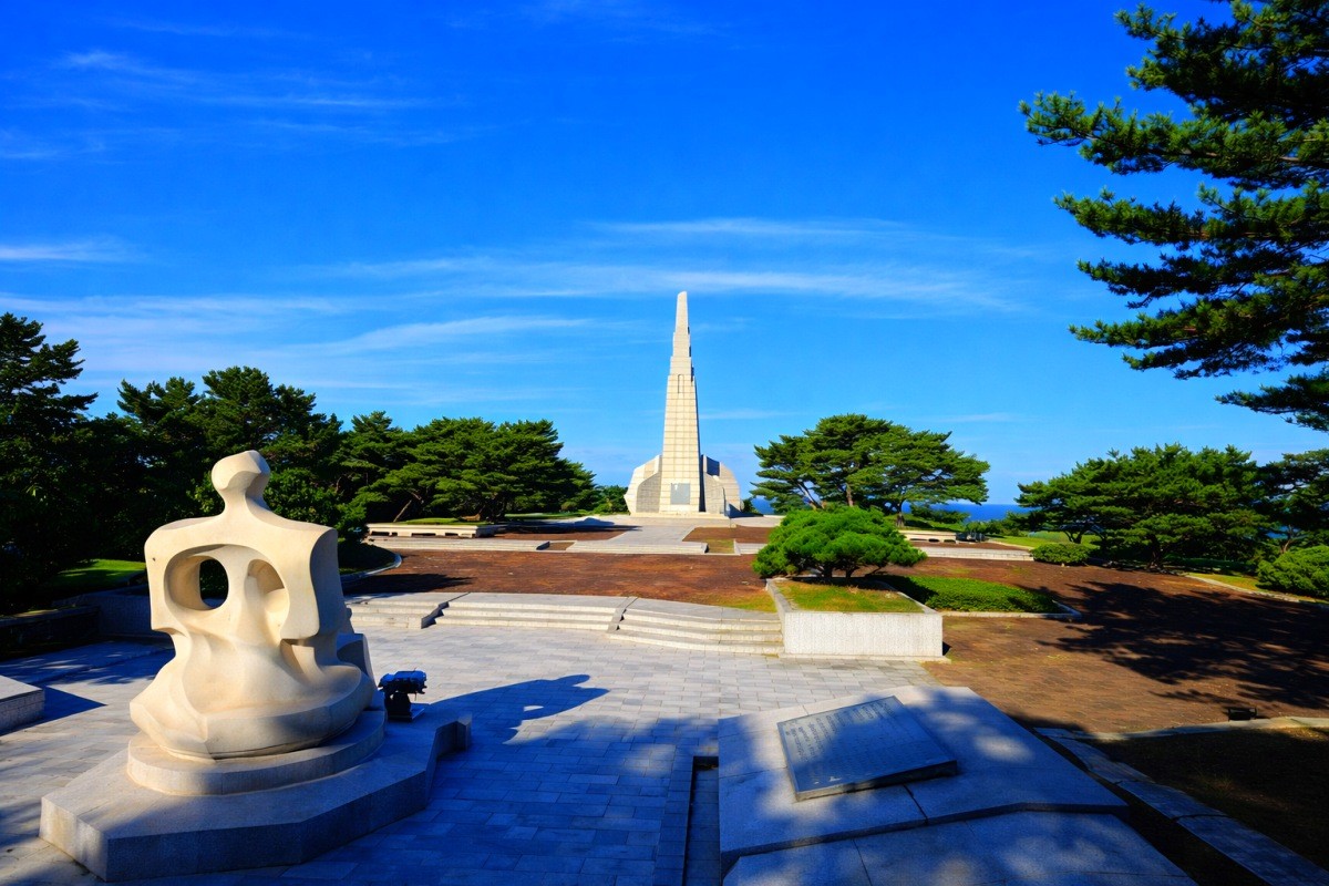 사방 기념공원. 기사 내용 토대로 AI툴 활용해 제작한 자료사진.