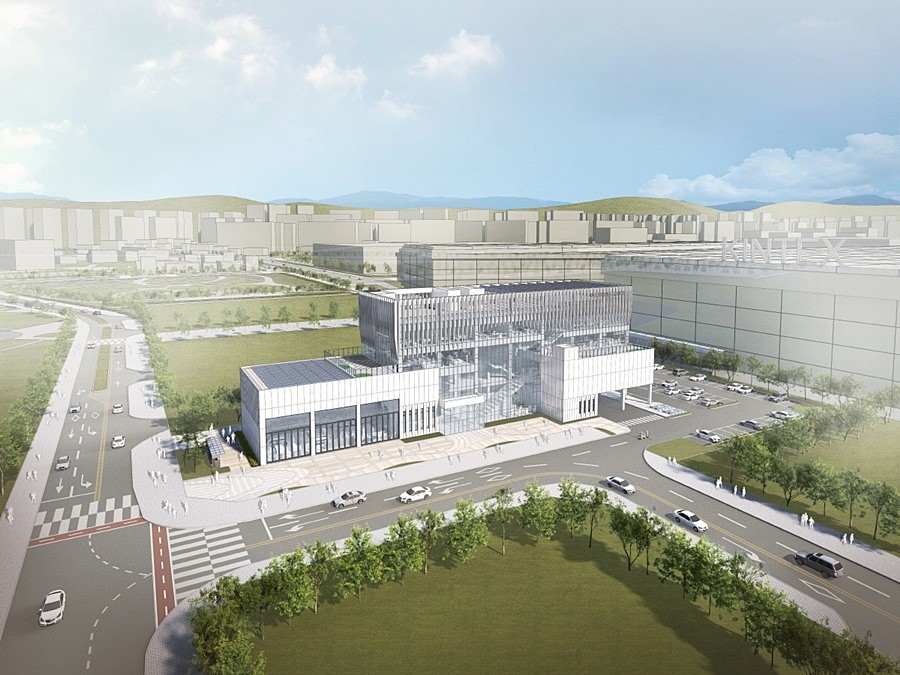 IP융복합 콘텐츠 클러스터 조감도