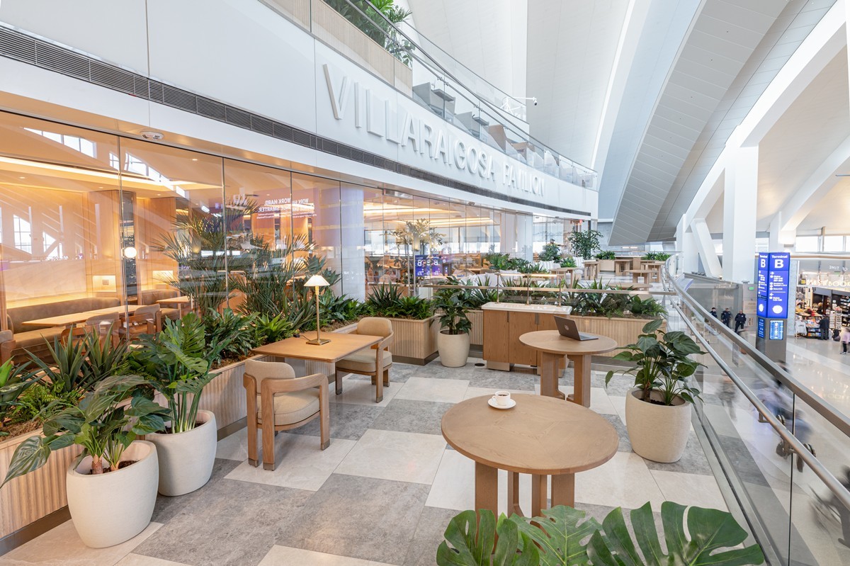 이하 LA 국제공항 대한항공 프레스티지 라운지. / 대한항공