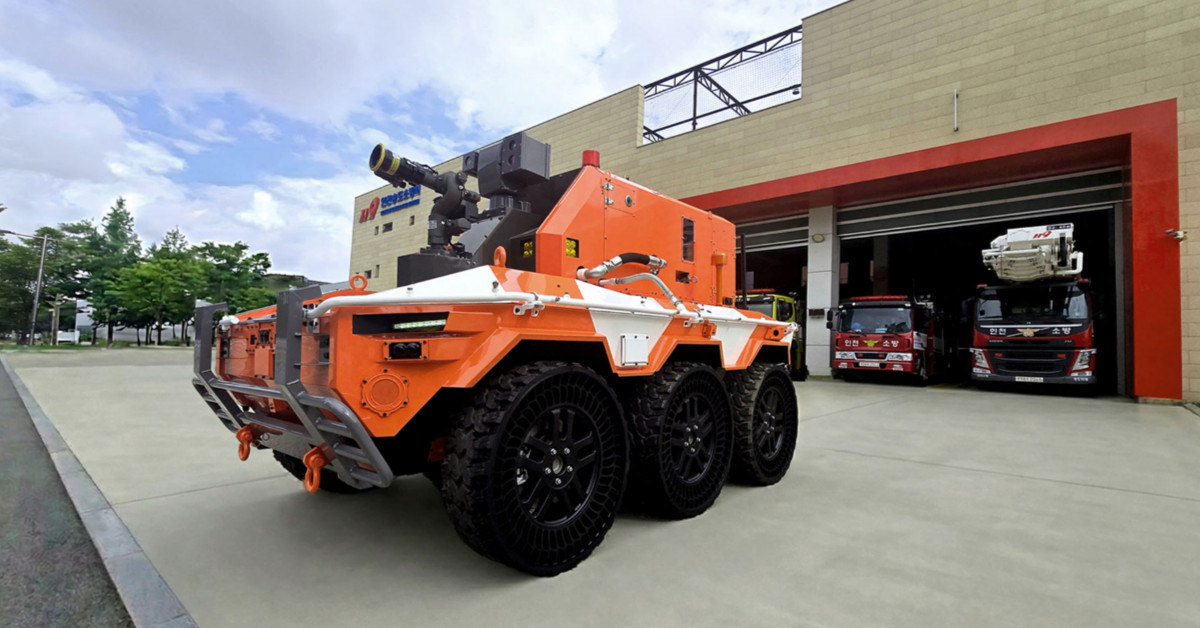 무인 소방 로봇 / 현대차그룹