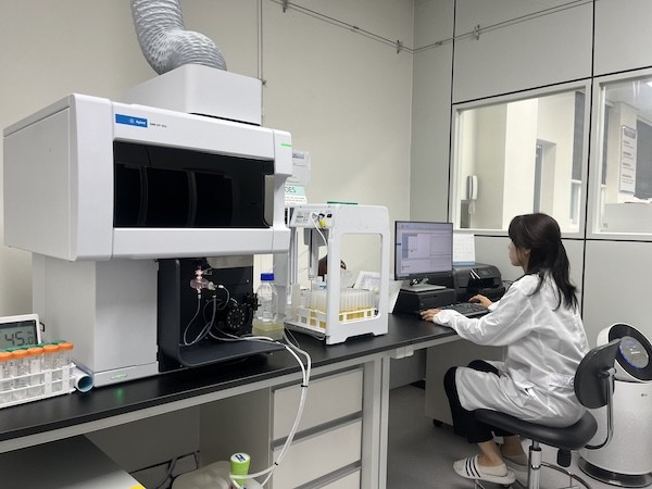 농산물 분석팀 중금속 분석 / 고창군