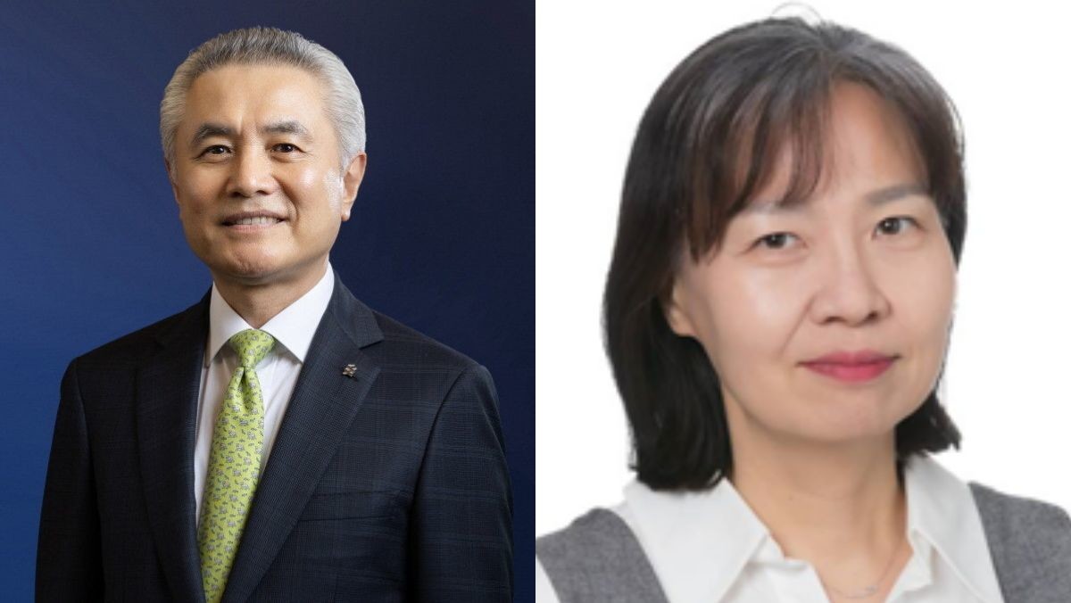 박종복 신임 사외이사 후보(왼)와 임승연 신임 사외이사 후보(오). / 신한금융지주회사 이사회 제공