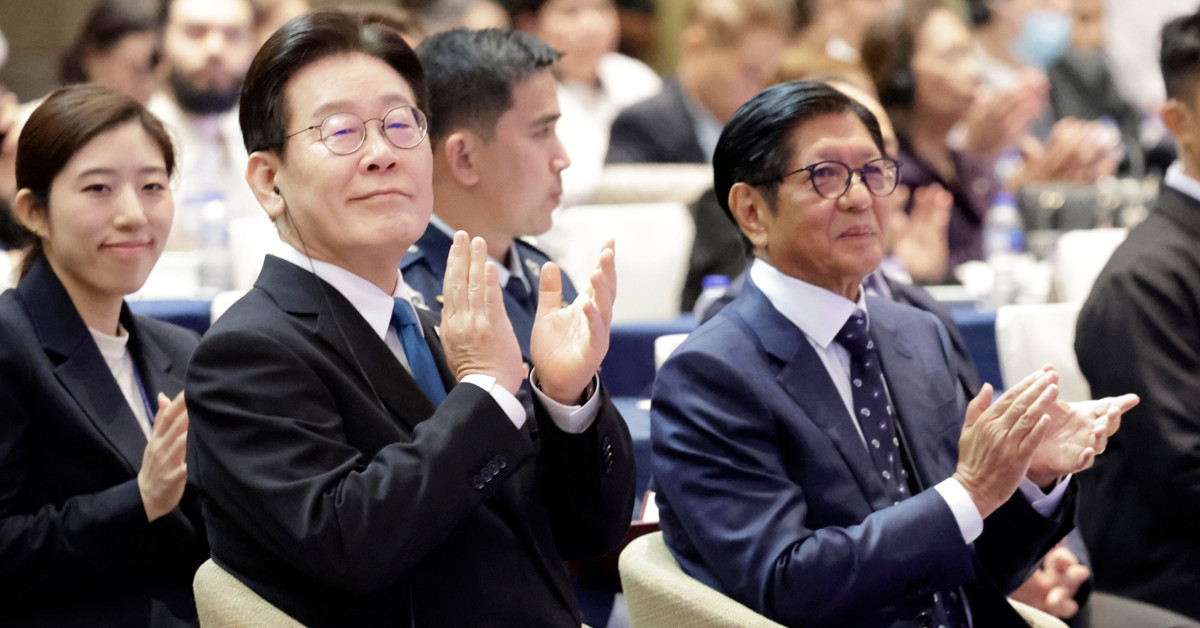 한-필 비지니스 포럼 참석한 이재명 대통령 / 뉴스1