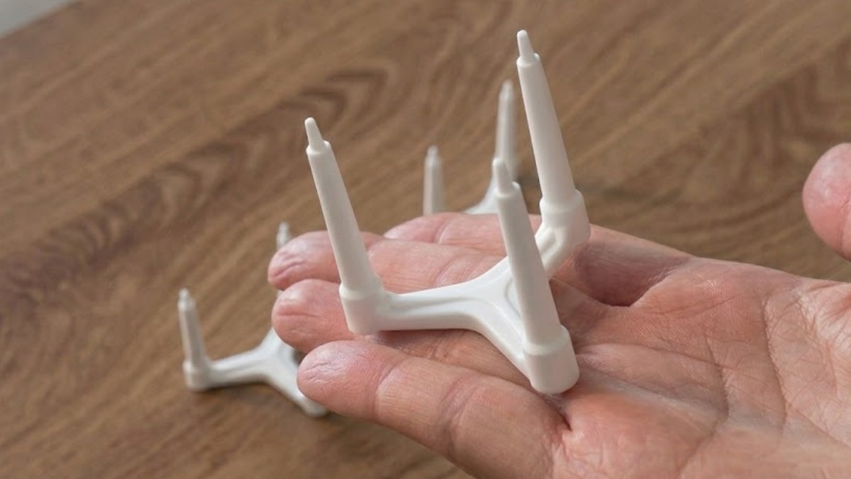 피자 삼발이 모습. 유튜브 '작은집살림살이' 영상 장면 중 일부를 AI로 재생성한 이미지.