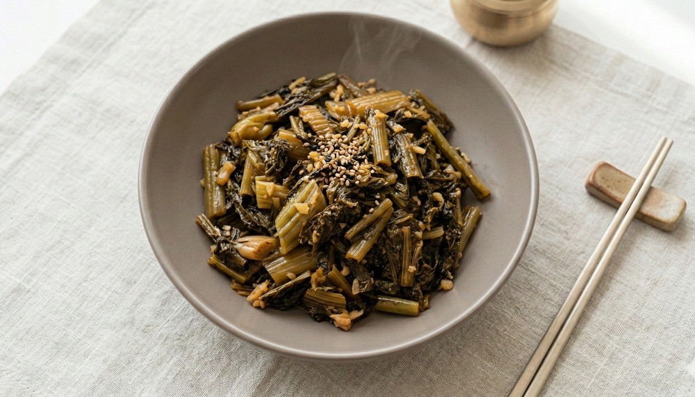 AI로 생성한 자료사진 '갓김치볶음' 자료사진