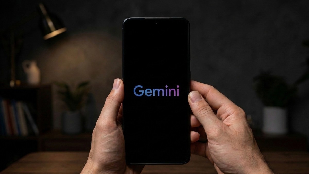 AI    제미나이를 사용하는 모습. AI가 생성한 자료사진.