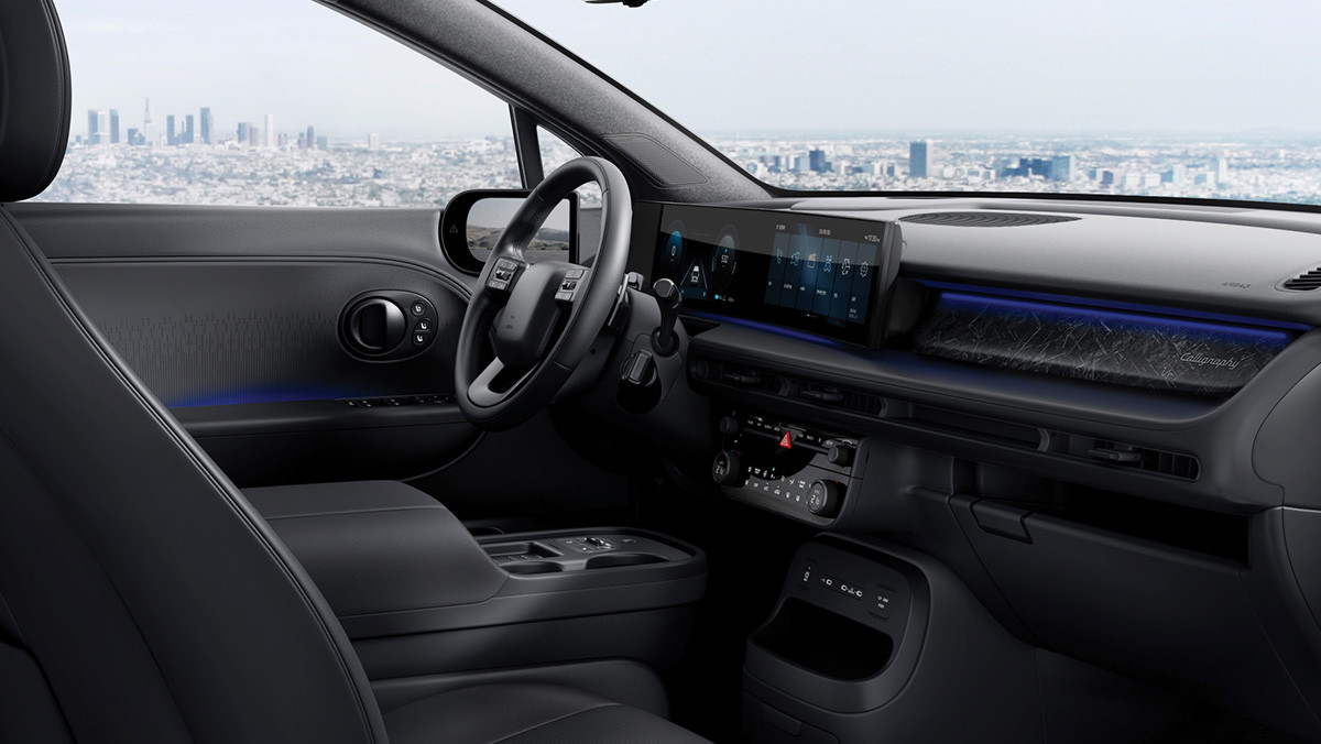 2027 아이오닉 9 캘리그래피 블랙잉크 실내. / 현대자동차