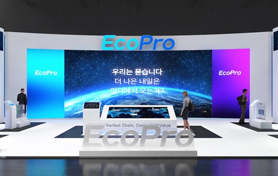 에코프로가 국내 최대 규모의 배터리 전시회인 ‘인터배터리(INTERBATTERY) 2026’에 참가해 미래 전기차와 휴머노이드 등 로봇 시대를 이끌 하이니켈 중심의 삼원계 및 전고체 배터리 소재 라인업을 공개한다./에코프로