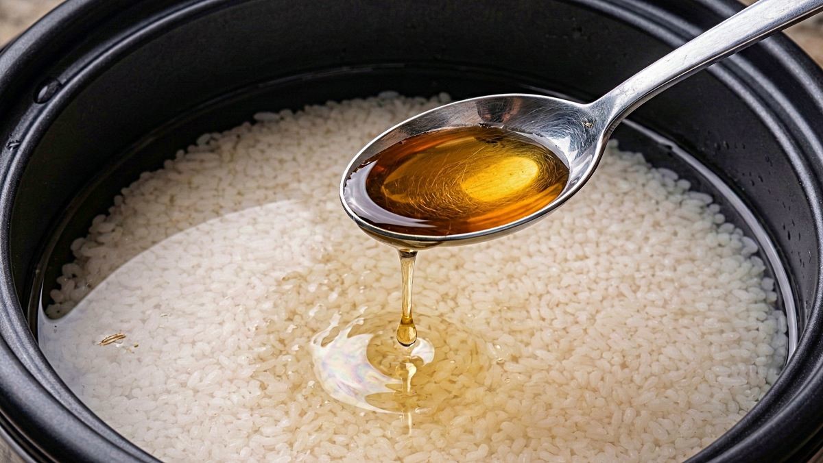 '밥 지을 때, 뜻밖의 꿀팁?!' 기사 내용 토대로 AI툴 활용해 제작한 자료사진.