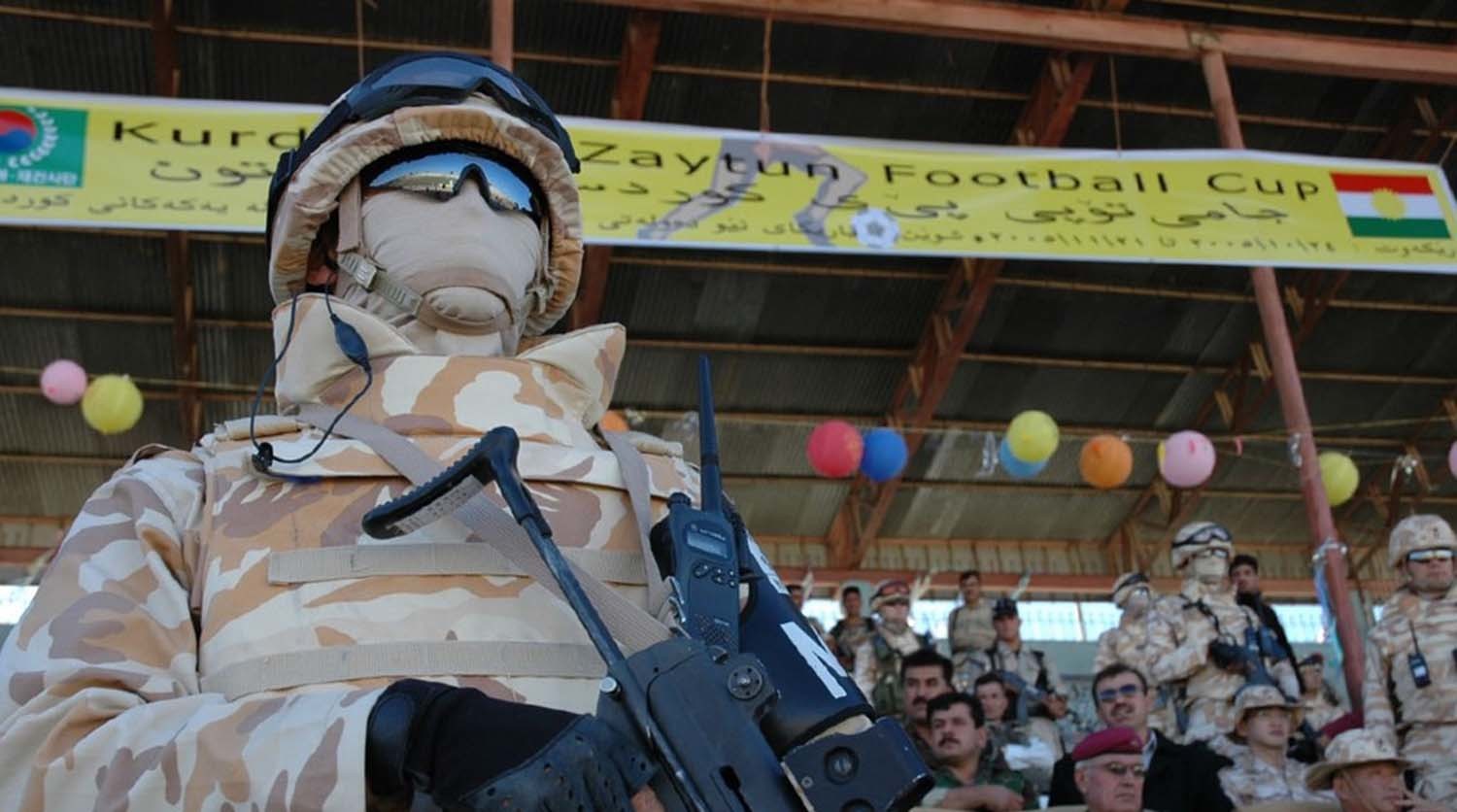 이라크에 파병됐던 자이툰 부대원. / 연합뉴스 자료사진