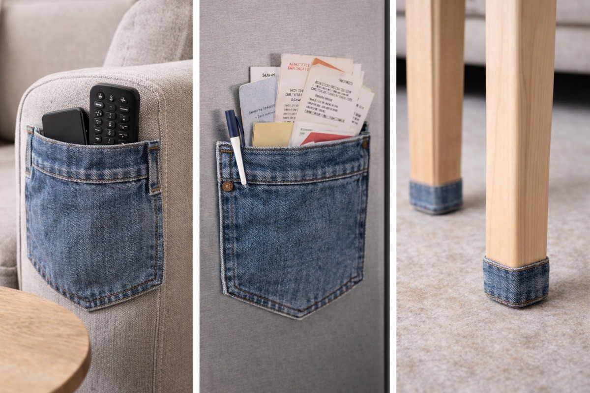 청바지 뒷주머니를 활용한 모습 / 기사 내용을 바탕으로 제작한 AI 이미지
