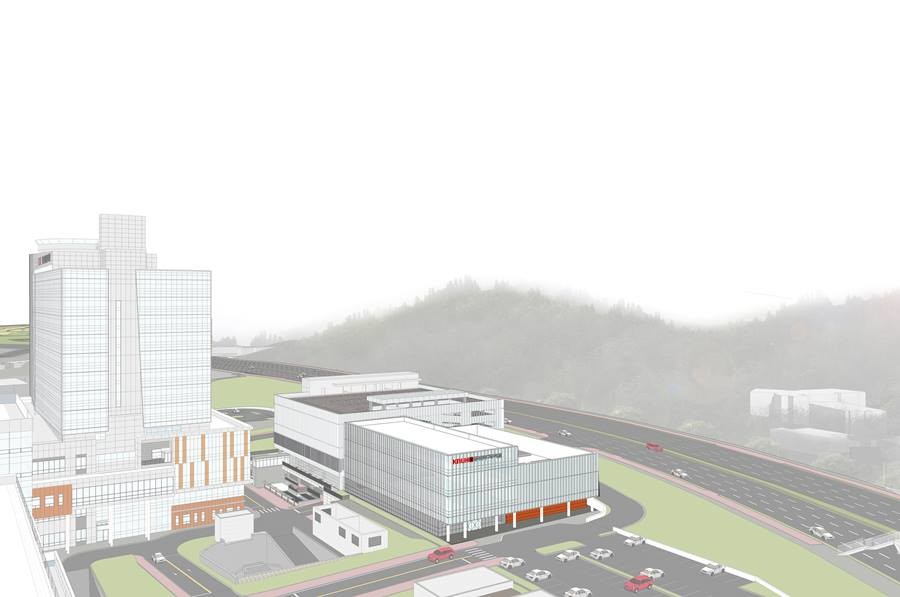 양성자치료센터 조감도/경북도