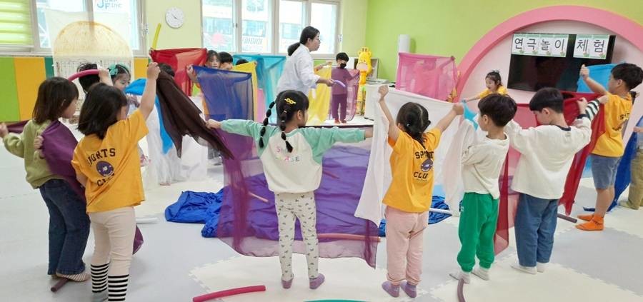 어린이집 수업 모습/경북교육청