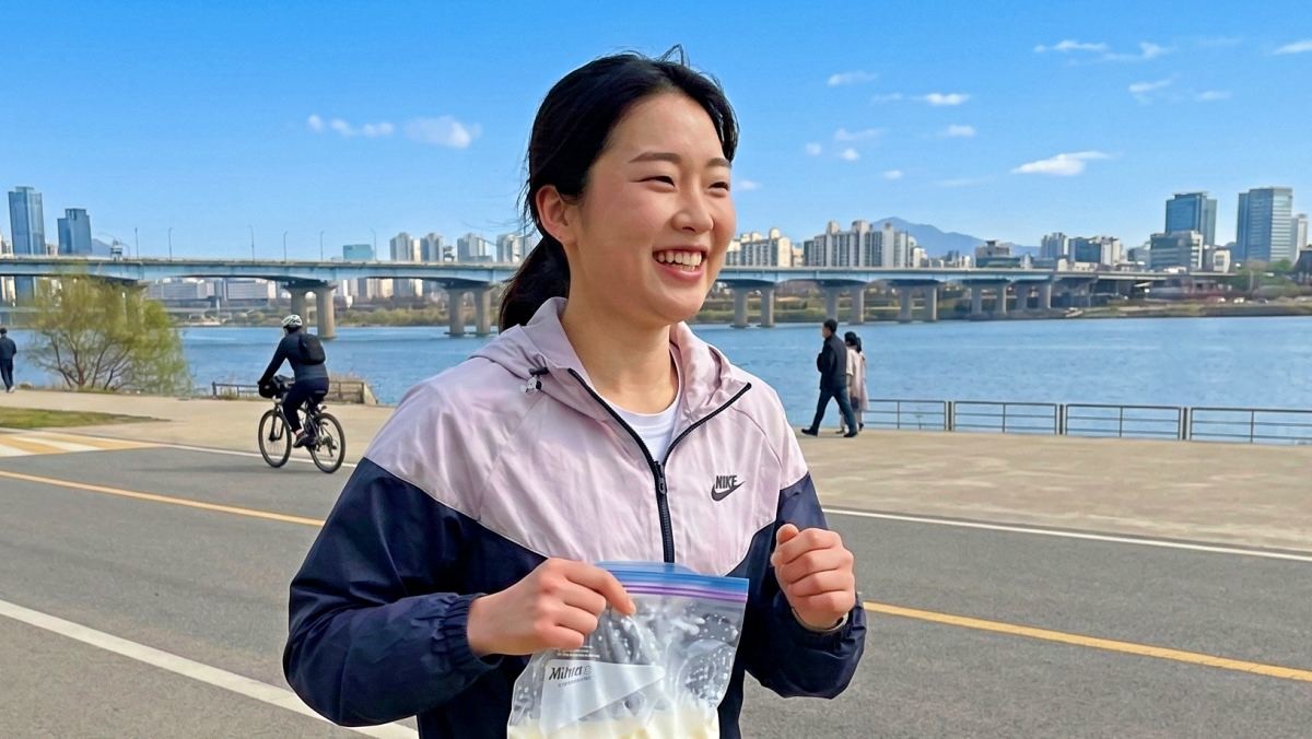 요즘 유행 중이라는 '버터런'. 기사 내용 토대로 AI툴 활용해 제작한 자료사진.