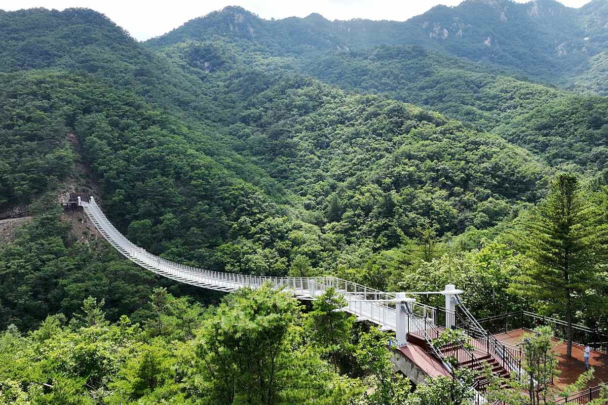 운악산 출렁다리 전경 / 경기도 가평군-공공누리