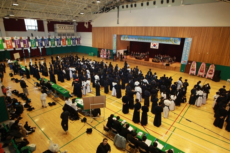 경상북도회장배 생활체육 검도대회가  열리는 영덕국민체육센터 / 영덕군