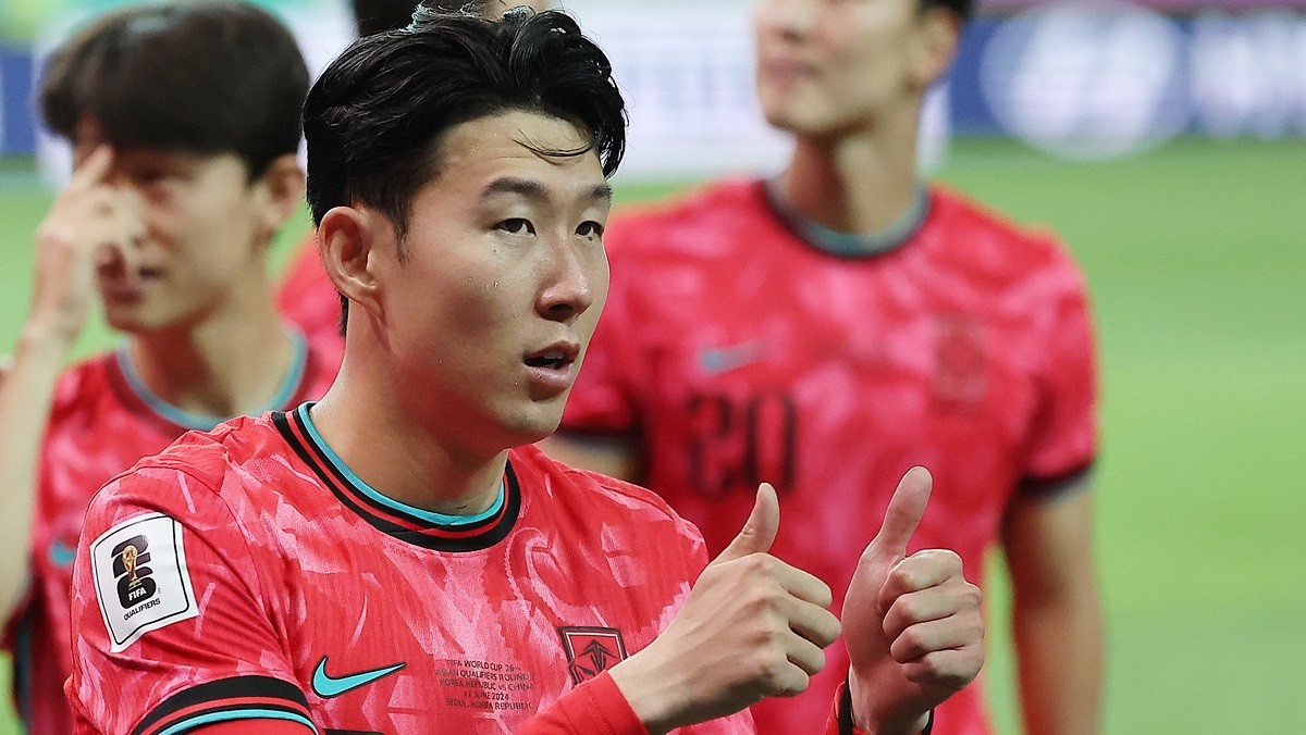 대한민국 축구 국가대표팀 주장 손흥민 / 뉴스1