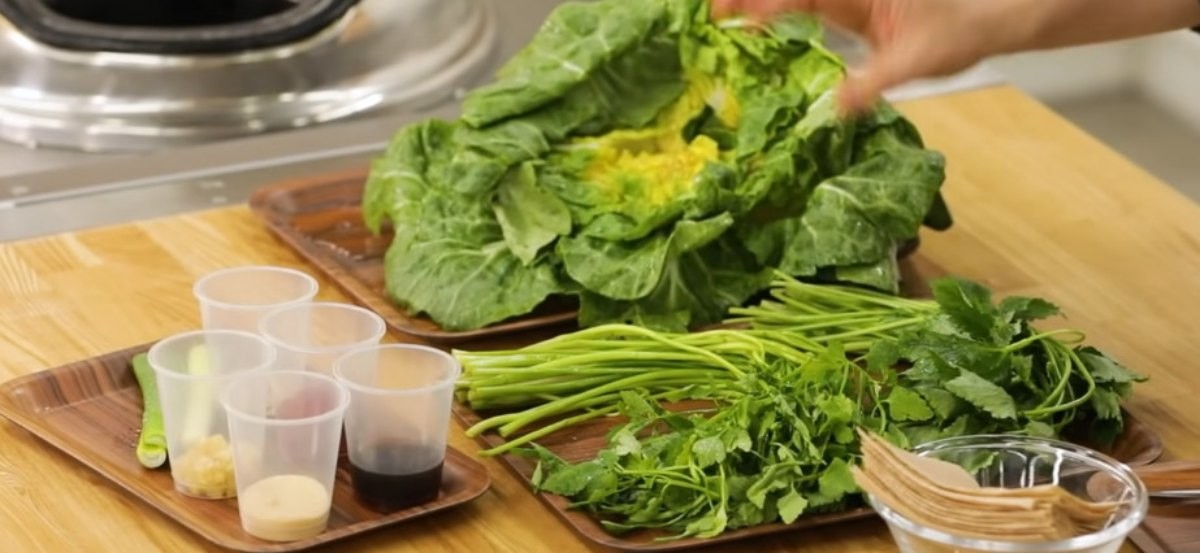 만능 겉절이 양념 재료들. / 유튜브 '백종원 PAIK JONG WON'