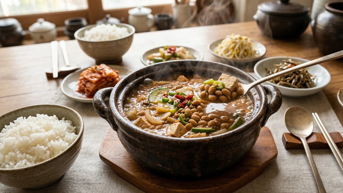 청국장 사진 (AI로 제작)