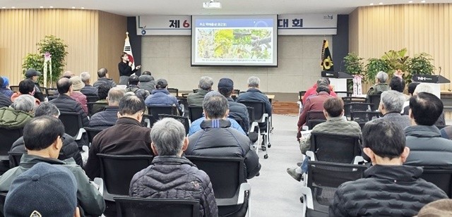 나주시가 지난달 25일 실시한 과수화상병 사전 예방 교육을 실시했다.
