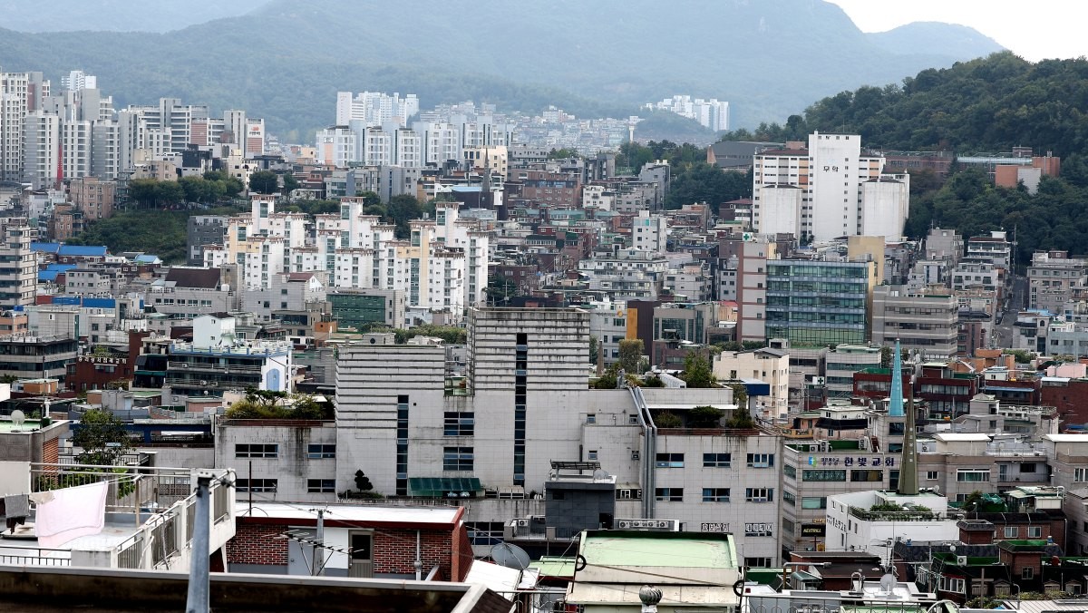 서울 관악구 주택가의 모습.  / 뉴스1