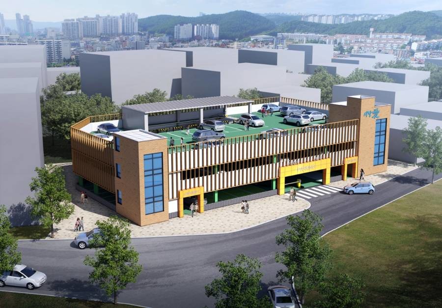 내성지구 ‘주차타워’ 및 ‘해오름센터’ (2026년 8월 준공)