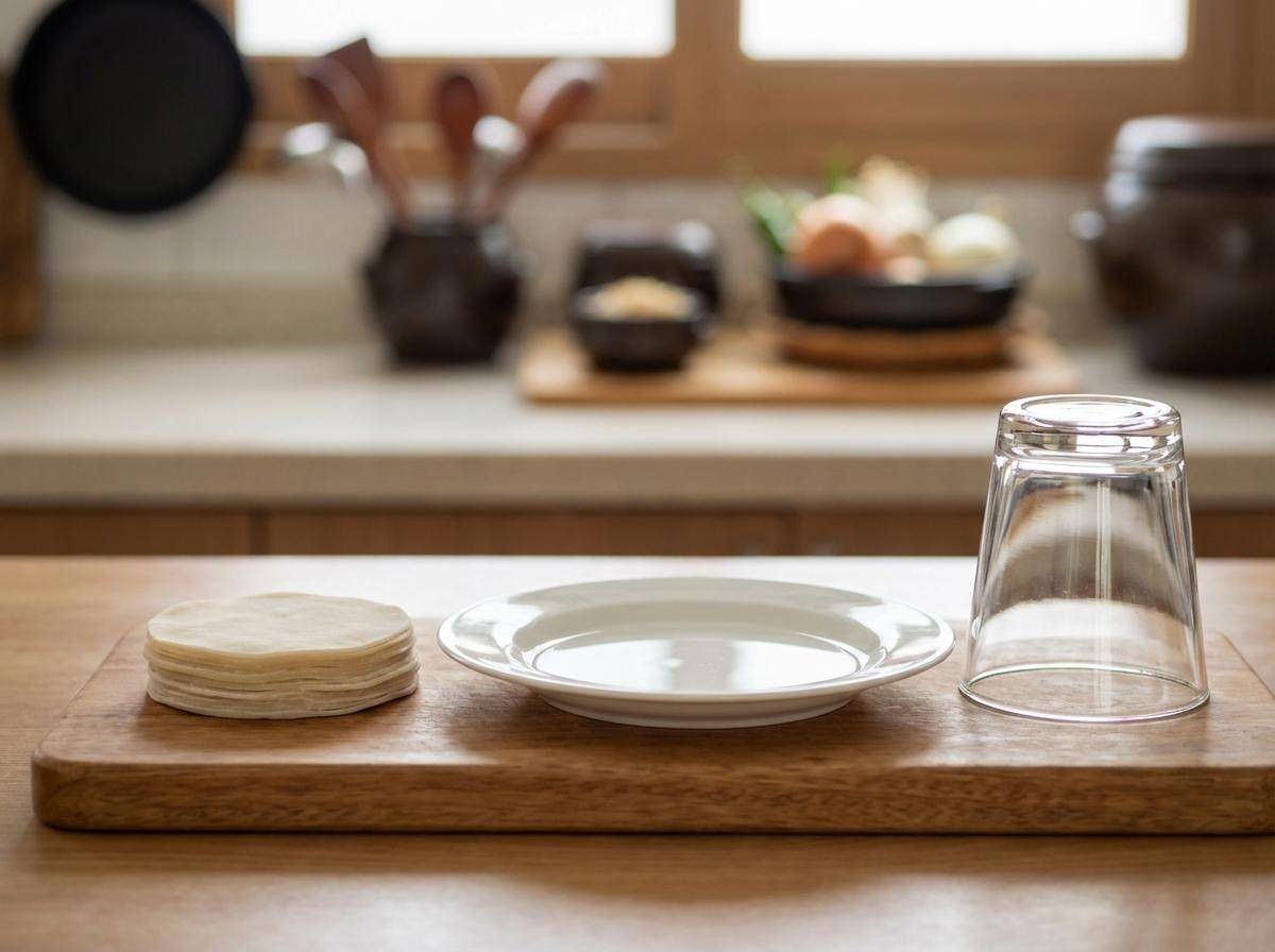 만두 빚기 '꿀템' 준비물들. 기사 내용 토대로 AI툴 활용해 제작한 자료사진.