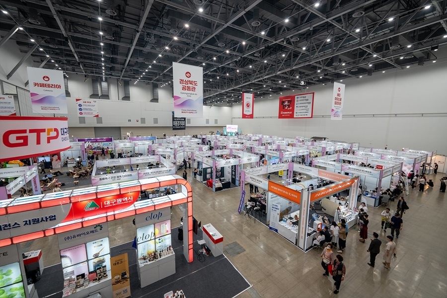 지난 2025 대구국제뷰티엑스포 전시장 전경. / 대구시 제공