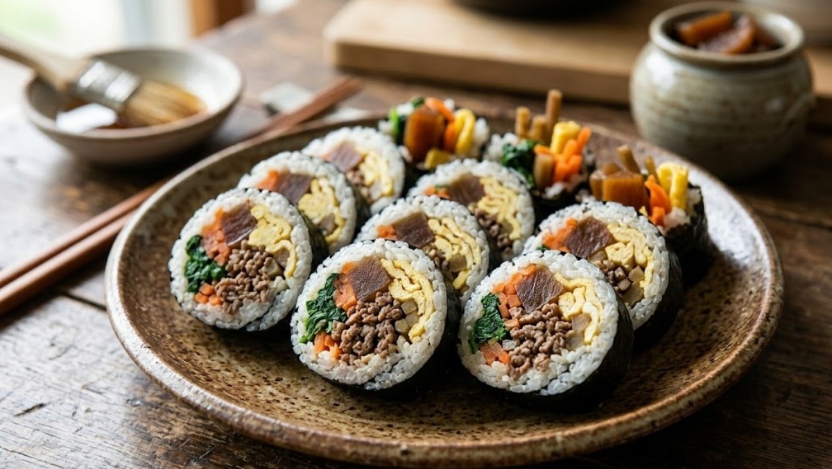 맛있는 김밥 / 기사 내용을 바탕으로 제작한 AI 이미지