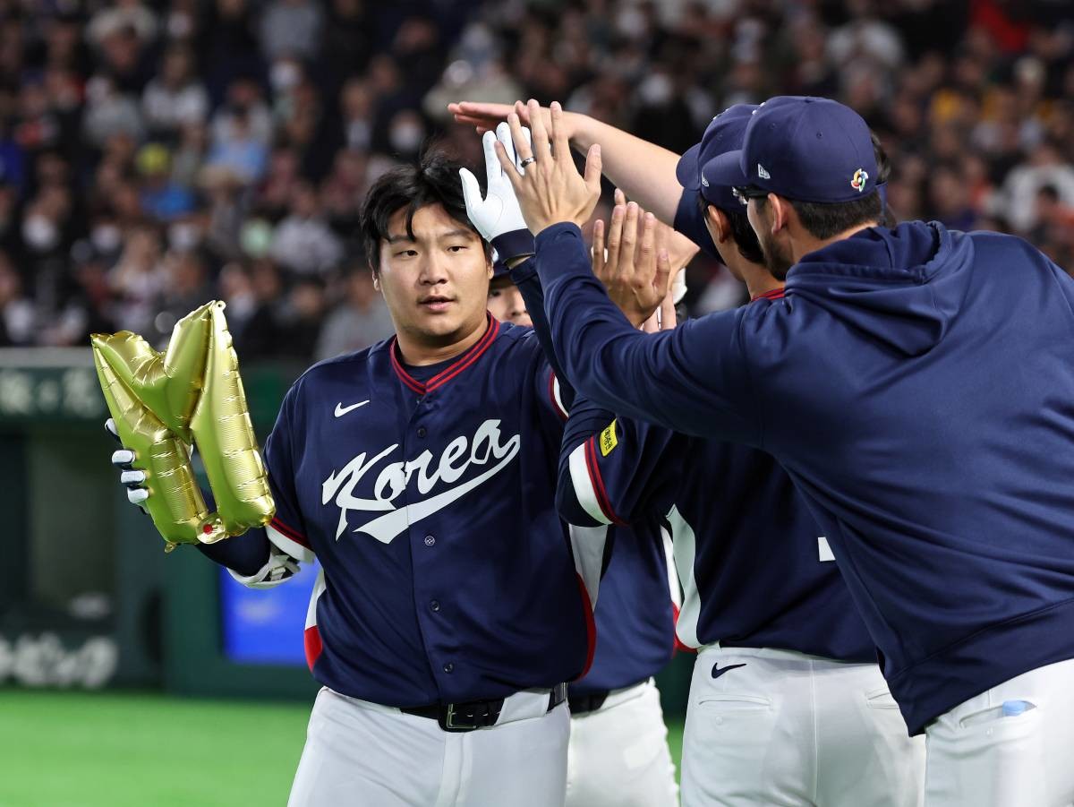 한국 야구대표팀 '보물' 문보경. / 뉴스1