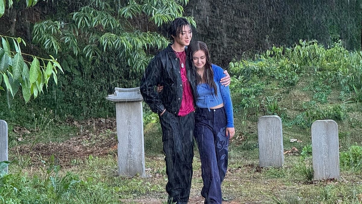 '엑스오, 키티' 시리즈 주연 배우 이상헌과 애나 캐스카트 / 넷플릭스