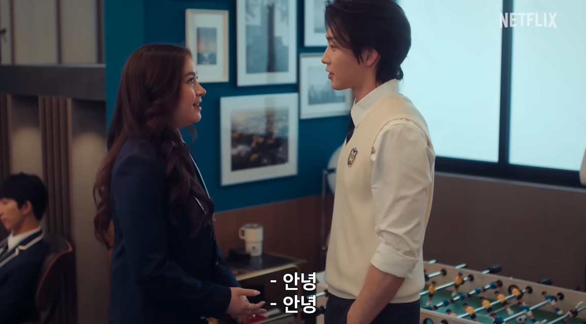 서울 국제학교를 배경으로 펼쳐지는 하이틴 로맨스 드라마 '엑스오, 키티' / 넷플릭스