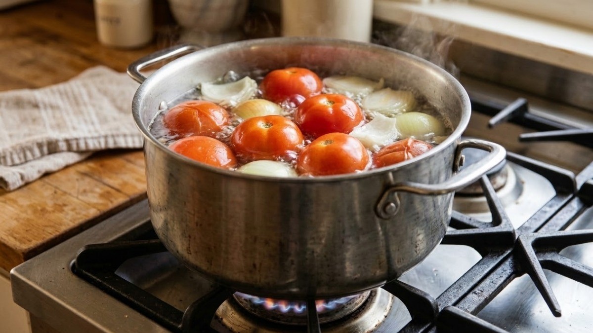 토마토와 양파 / 기사 내용을 바탕으로 제작한 AI 이미지
