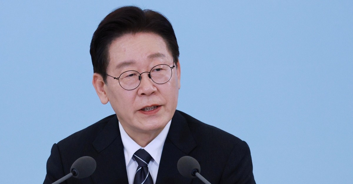 이재명 대통령이 10일 청와대에서 열린 상생을 실천하는 기업인과의 대화에서 발언하고 있다. / 뉴스1