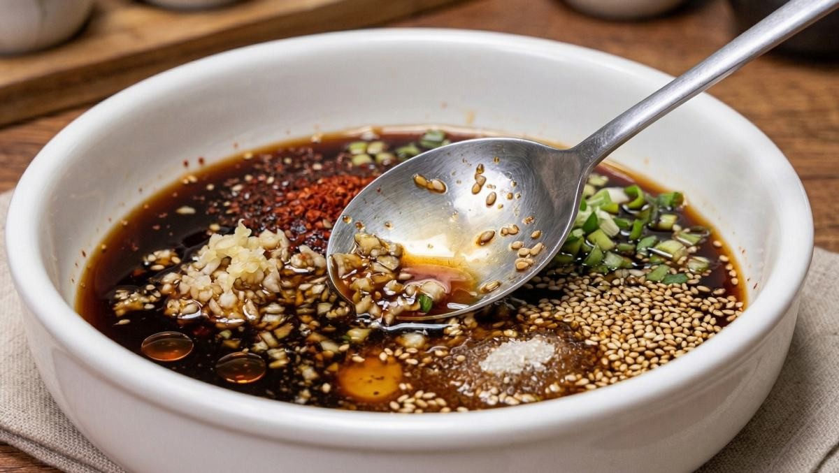 순두부 구이 양념 자료사진 (AI 제작)