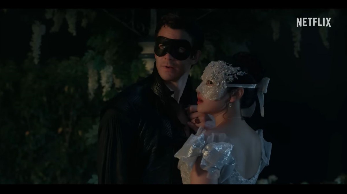 넷플릭스 '브리저튼 4' 공식 예고편 장면 중 일부. / 유튜브 'Netflix Korea 넷플릭스 코리아'